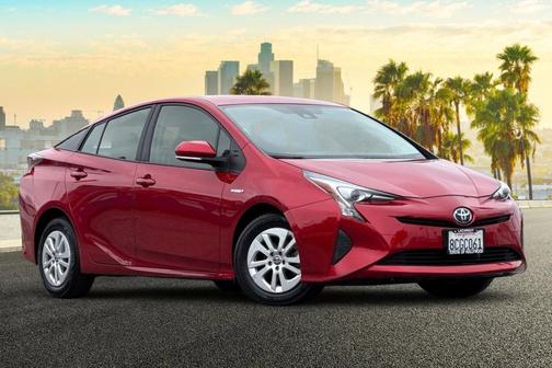 Hypersonic Red 2017 Toyota Prius One