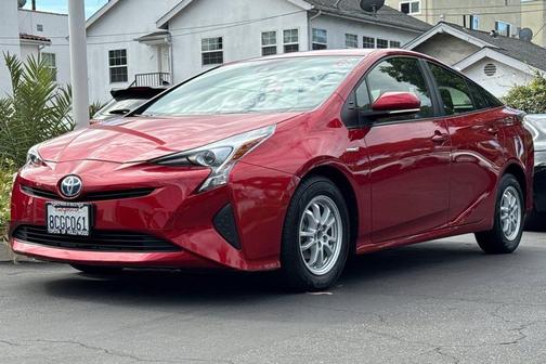 Hypersonic Red 2017 Toyota Prius One