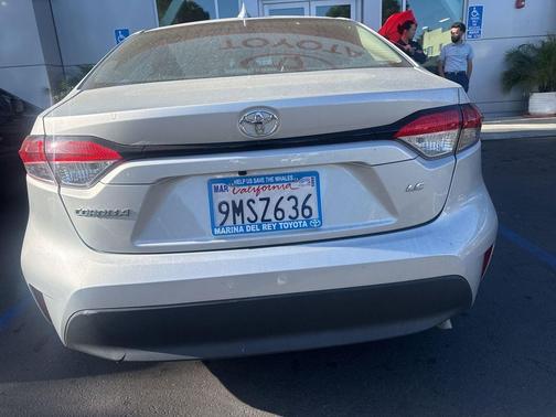 Classic Silver 2023 Toyota Corolla LE