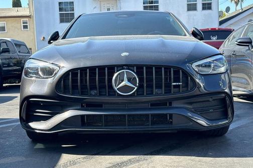 Graphite Gray Metallic 2024 Mercedes-Benz AMG C 43 4MATIC