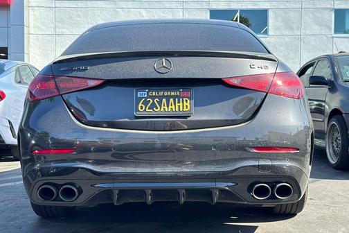 Graphite Gray Metallic 2024 Mercedes-Benz AMG C 43 4MATIC