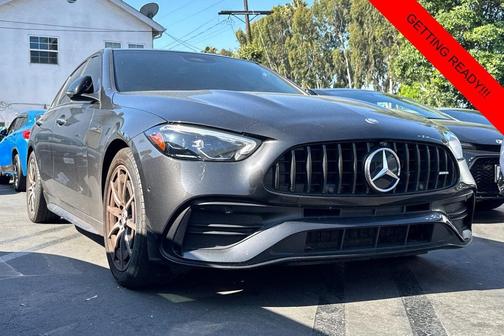 Graphite Gray Metallic 2024 Mercedes-Benz AMG C 43 4MATIC
