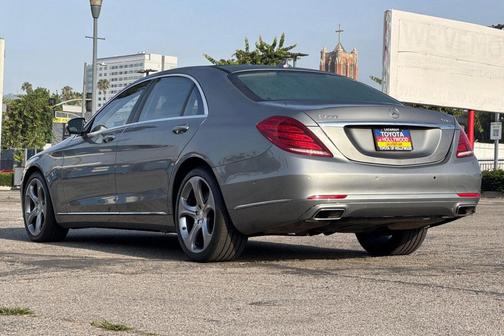 Silver 2015 Mercedes-Benz S-Class 4MATIC
