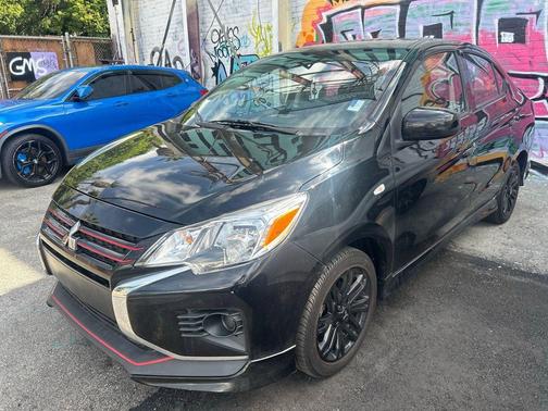 Jet Black 2024 Mitsubishi Mirage G4 Black Edition