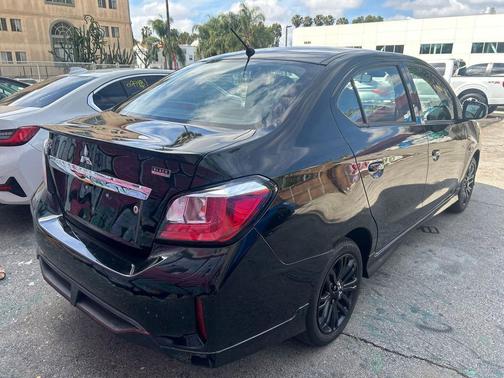 Jet Black 2024 Mitsubishi Mirage G4 Black Edition