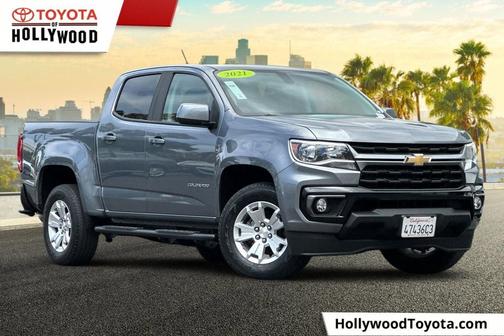 Satin Steel 2021 Chevrolet Colorado LT