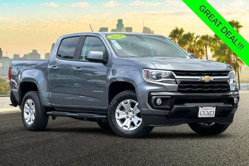 Satin Steel 2021 Chevrolet Colorado LT
