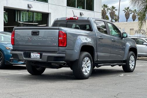 Satin Steel 2021 Chevrolet Colorado LT