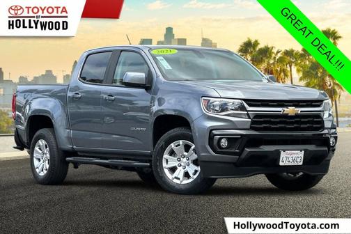 Satin Steel 2021 Chevrolet Colorado LT