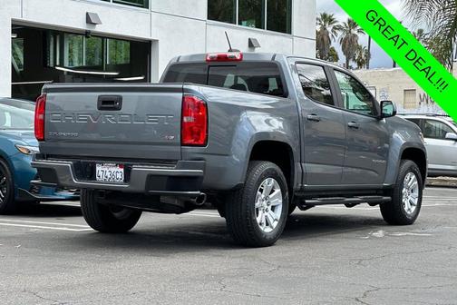 Satin Steel 2021 Chevrolet Colorado LT