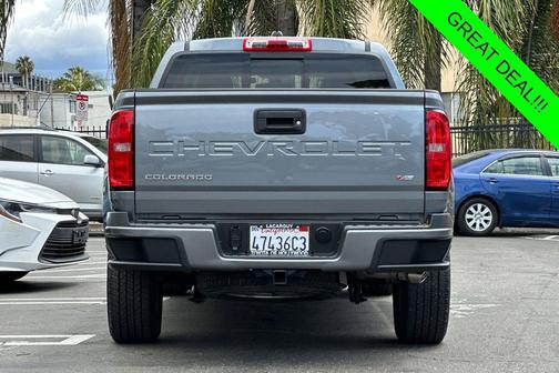 Satin Steel 2021 Chevrolet Colorado LT