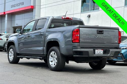 Satin Steel 2021 Chevrolet Colorado LT