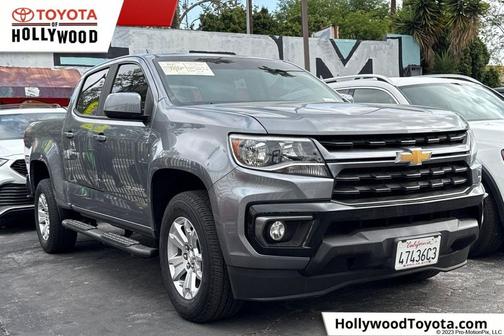 Satin Steel 2021 Chevrolet Colorado LT
