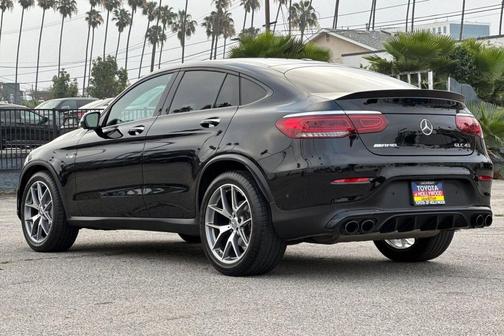 Obsidian Black Metallic 2021 Mercedes-Benz AMG GLC 43 4MATIC Coupe