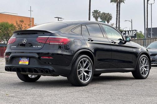 Obsidian Black Metallic 2021 Mercedes-Benz AMG GLC 43 4MATIC Coupe