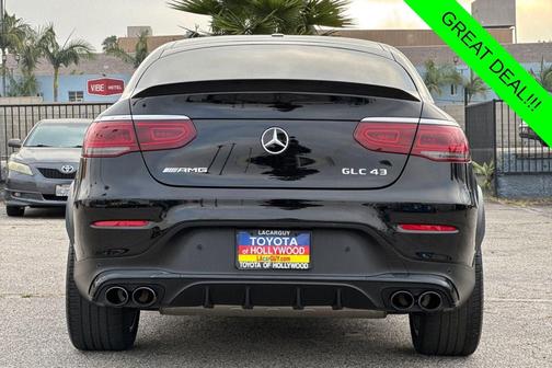 Obsidian Black Metallic 2021 Mercedes-Benz AMG GLC 43 4MATIC Coupe