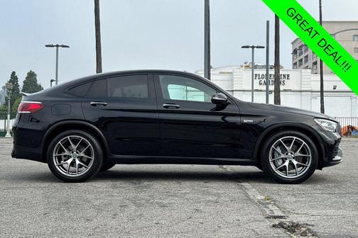 Obsidian Black Metallic 2021 Mercedes-Benz AMG GLC 43 4MATIC Coupe