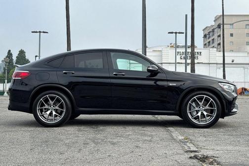 Obsidian Black Metallic 2021 Mercedes-Benz AMG GLC 43 4MATIC Coupe