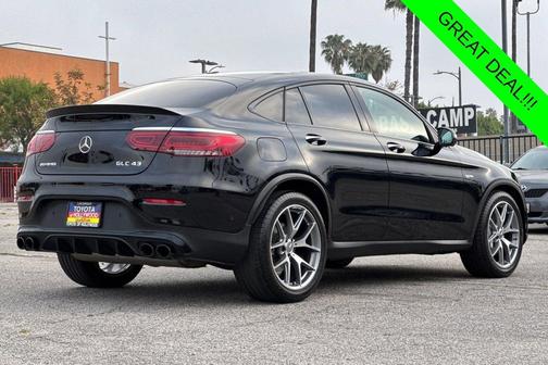 Obsidian Black Metallic 2021 Mercedes-Benz AMG GLC 43 4MATIC Coupe