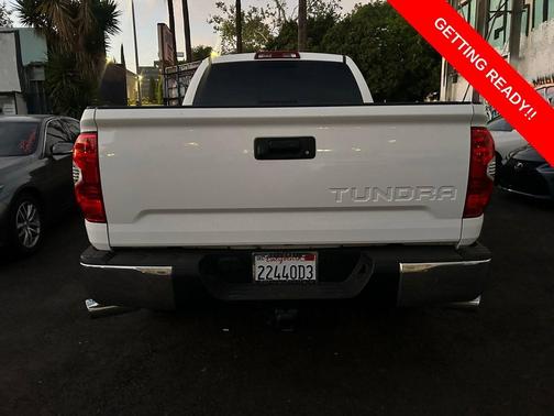 Super White 2021 Toyota Tundra SR5