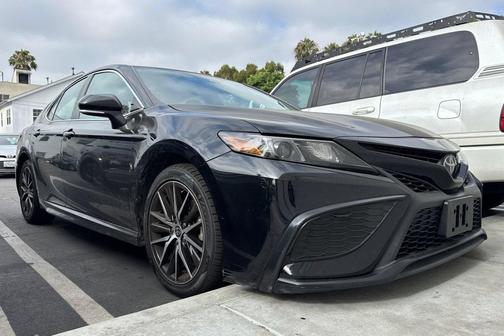 Midnight Black 2023 Toyota Camry SE