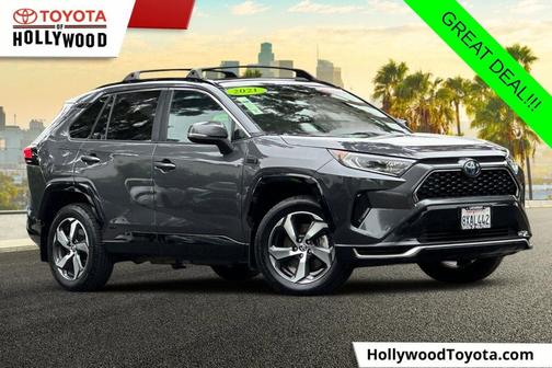 Magnetic Gray 2021 Toyota RAV4 Prime SE