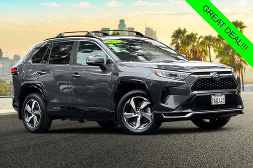 Magnetic Gray 2021 Toyota RAV4 Prime SE