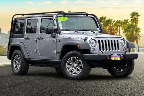 Billet Silver 2018 Jeep Wrangler JK Unlimited Rubicon
