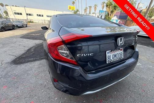 Gray 2019 Honda Civic LX