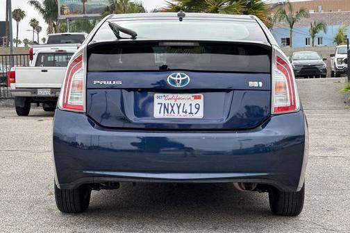 Nautical Blue 2015 Toyota Prius Three