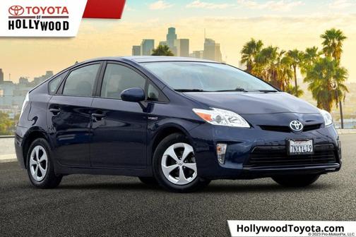 Nautical Blue 2015 Toyota Prius Three