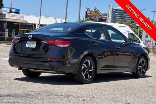 Super Black 2025 Nissan Sentra SV