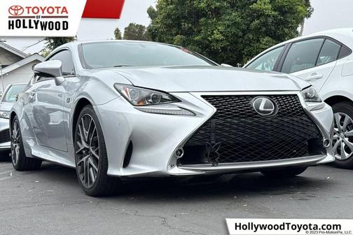 Silver Lining Metallic 2017 Lexus RC 350 Base