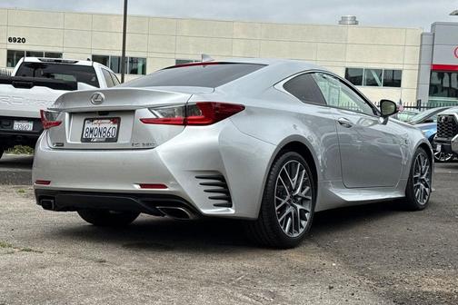 Silver Lining Metallic 2017 Lexus RC 350 Base