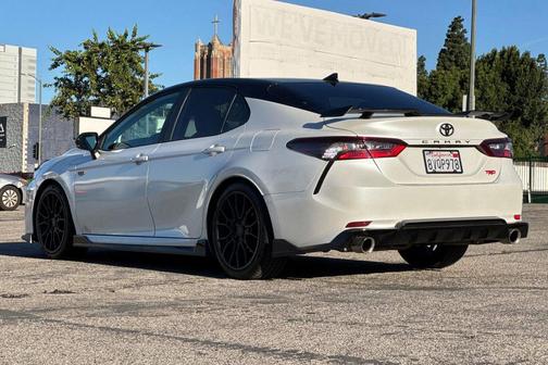 Ice Edge/Midnight Black 2021 Toyota Camry TRD