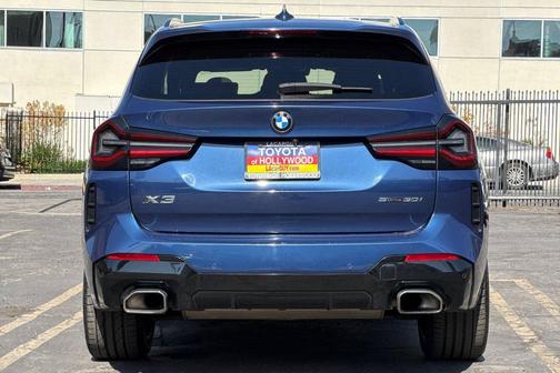 Phytonic Blue 2022 BMW X3 sDrive30i