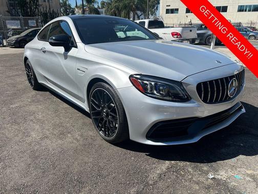 Silver 2019 Mercedes-Benz AMG C 63