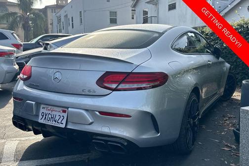 Silver 2019 Mercedes-Benz AMG C 63