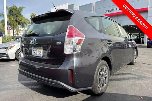 Magnetic Gray 2017 Toyota Prius v Four