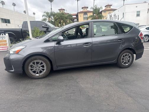 Charcoal 2017 Toyota Prius v Four
