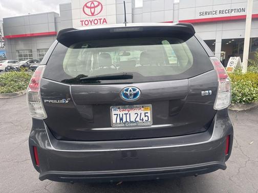 Charcoal 2017 Toyota Prius v Four