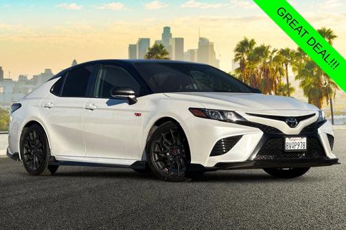 Midnight Black 2021 Toyota Camry TRD