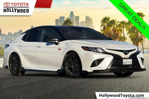 Midnight Black 2021 Toyota Camry TRD