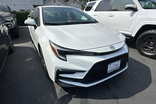 White 2023 Toyota Corolla SE