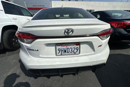 White 2023 Toyota Corolla SE