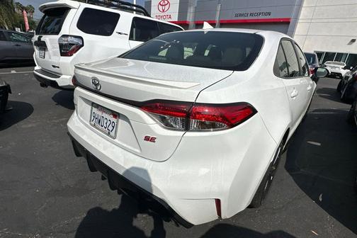 White 2023 Toyota Corolla SE