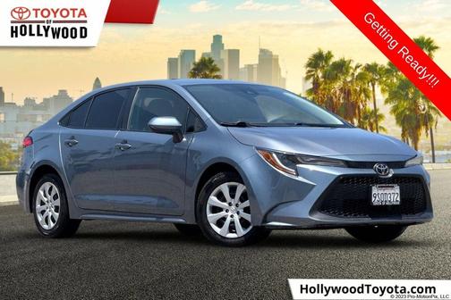 Black Sand Pearl 2022 Toyota Corolla LE