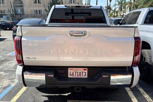 Pearl 2023 Toyota Tundra Hybrid 1794 Edition