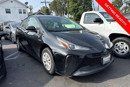 Midnight Black 2021 Toyota Prius L