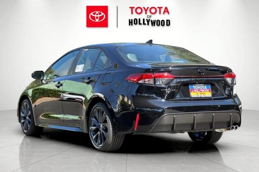 Midnight Black Metallic 2026 Toyota Corolla XSE